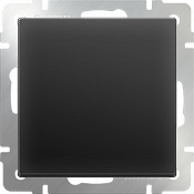 W1113008 / Перекрестный переключатель одноклавишный (черный матовый)