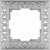 WL07-Frame-01 / Рамка на 1 пост Antik (жемчужный)